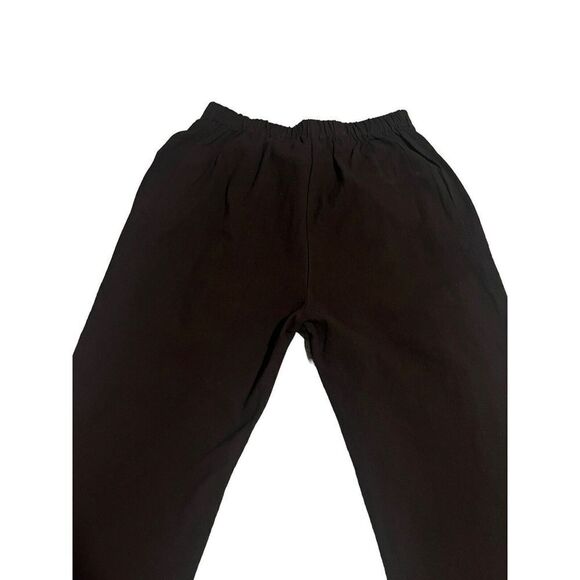 Yoeasy Pants Womens Medium Crepe Linen Drawstring Wide Leg High Waisted NEW - Picture 10 of 11